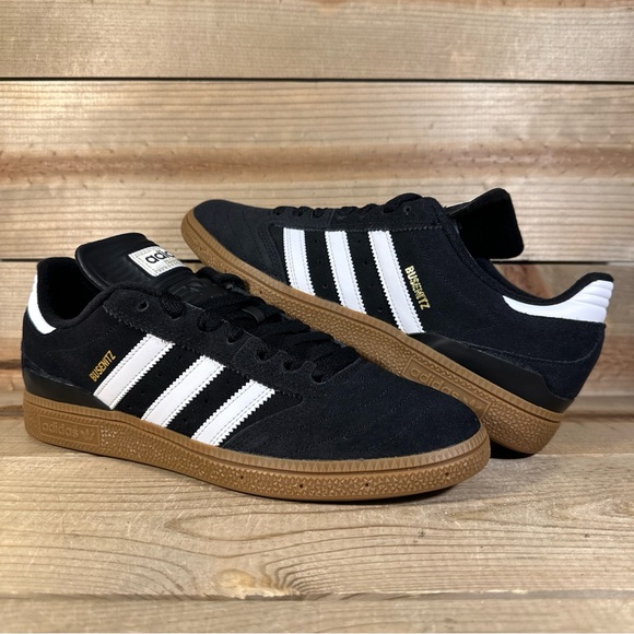 NEW MENS SIZES 5.5 Adidas Busenitz “Black Gum” Skateboarding Shoes G48060 - Picture 9 of 10